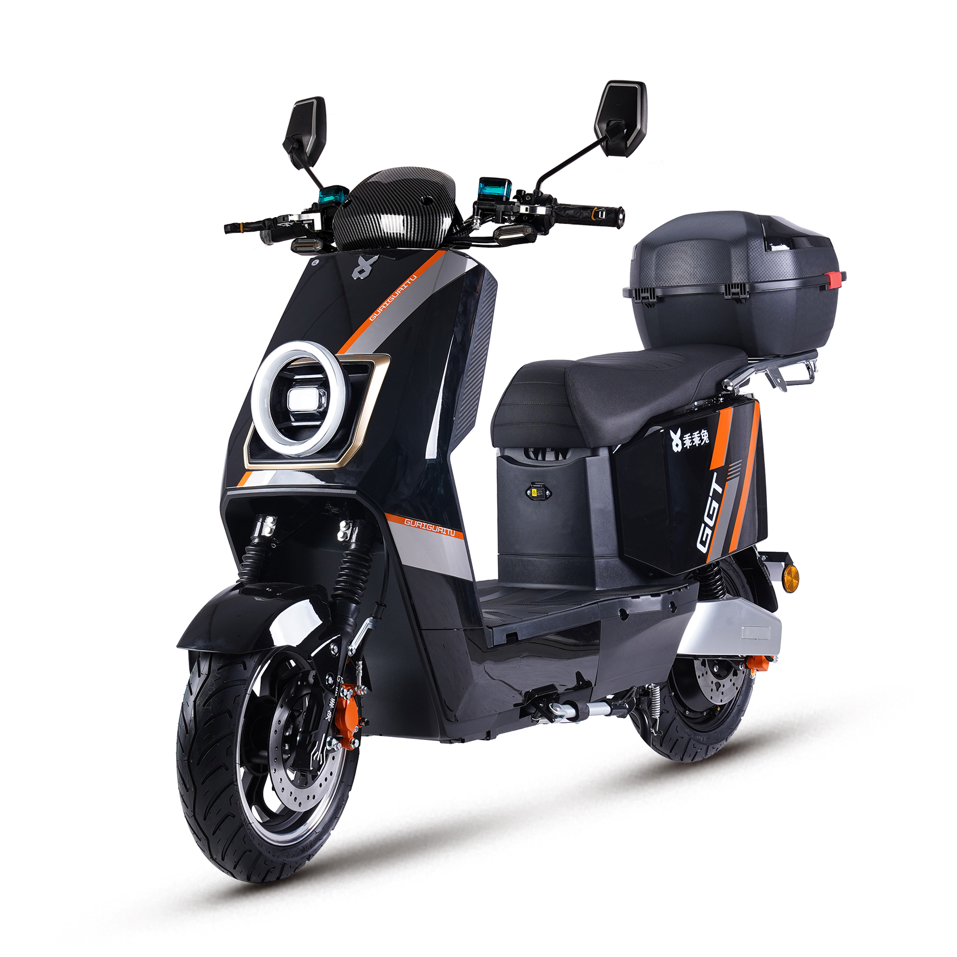 Pabrik E-skuter Berkecepatan Tinggi E-motor Baterai Tahan Lama Model Buddie