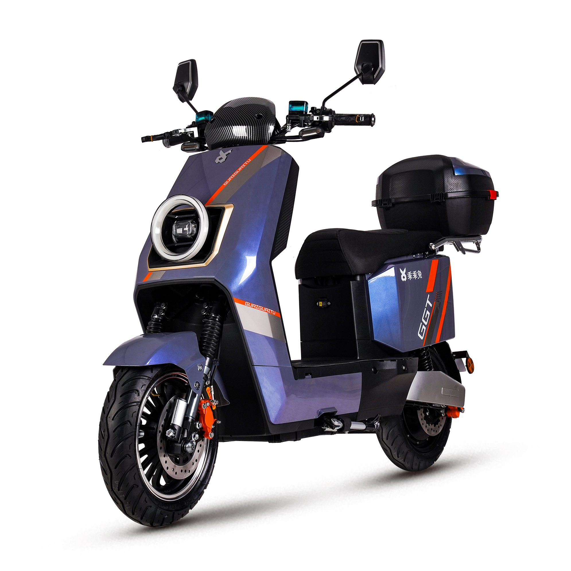 Pabrik E-skuter Berkecepatan Tinggi E-motor Baterai Tahan Lama Model Buddie