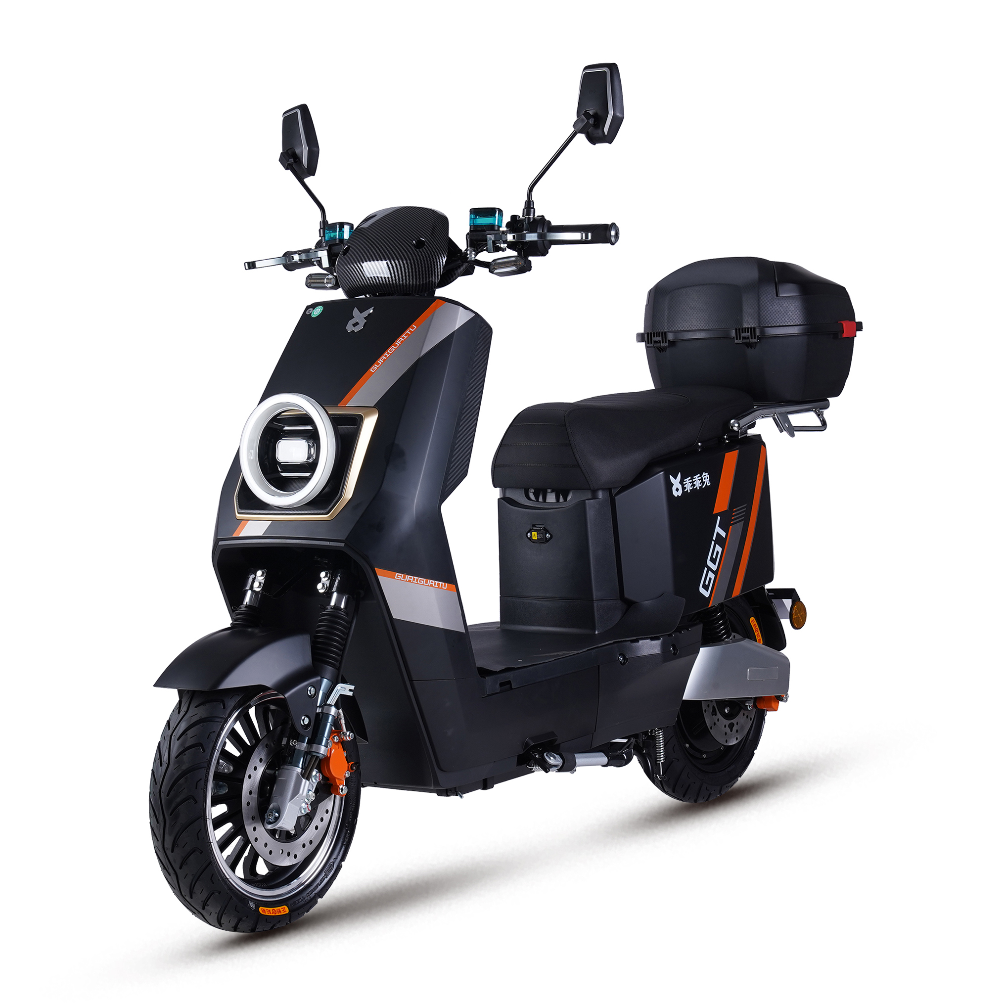 Pabrik E-skuter Berkecepatan Tinggi E-motor Baterai Tahan Lama Model Buddie